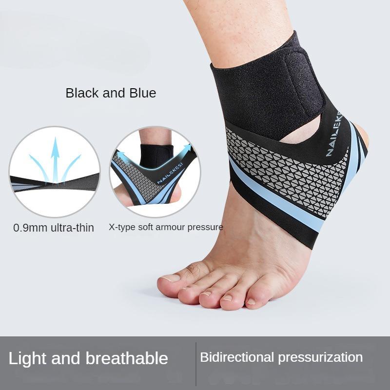 Спортивный бандаж на лодыжку, фиксатор голеностопного сустава против растяжения, бандаж для восстановления связок при растяжении связок