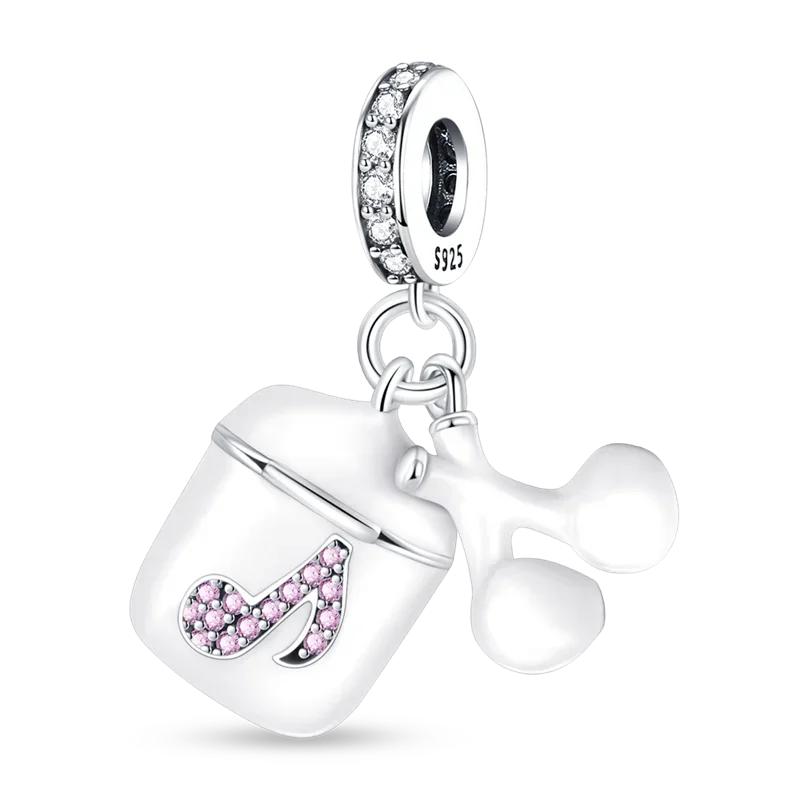 Медный геймпад контроллер играть игры консоль шармы подходят оригинальные бусины браслет для женщин ювелирные изделия подарок для изготовления