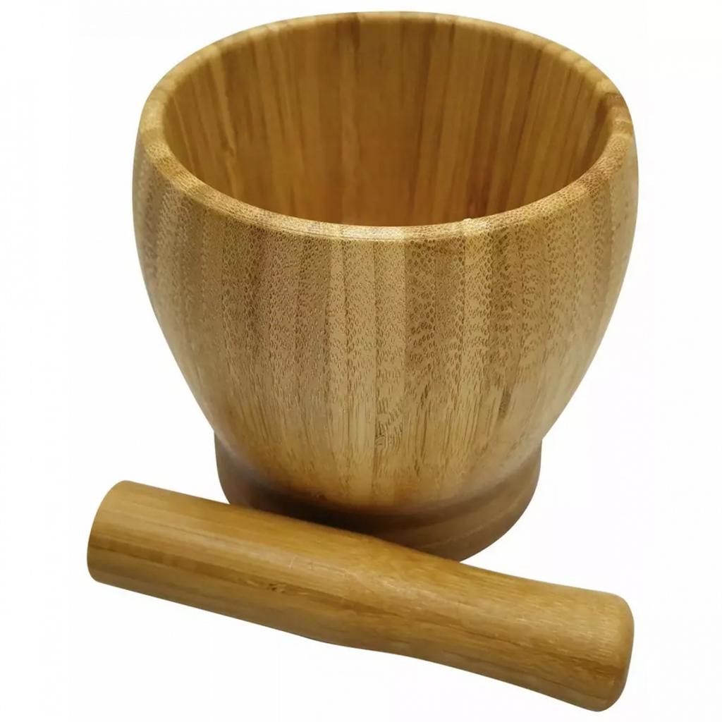 Kitchen Bamboo Mortar 9Cm Kinghoff Kh-1616