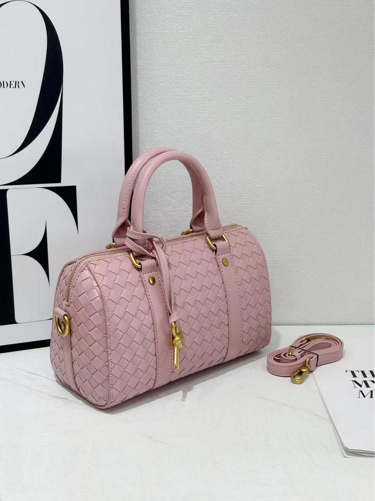 Сумка из плетеной воловьей кожи Diamond, осень/зима 2025 г.: Универсальная сумка для бизнеса, поездок на работу, через плечо и через почтальона