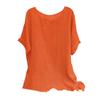 Ladies', Casual, Bat Sleeve Top, Round Neck, Short Sleeved Shirt