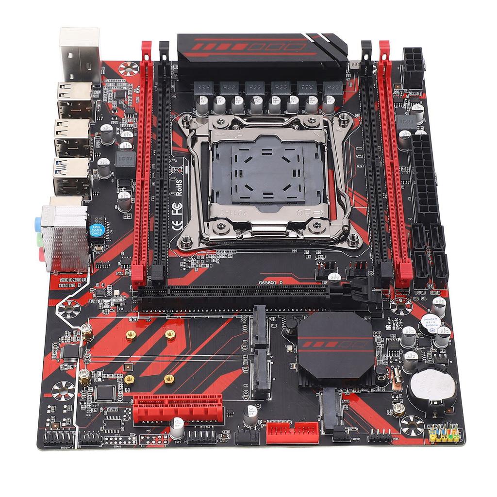 X99 LGA 2011 V3 Motherboard with RTL8111G Gigabit LAN Card 4 Channel DDR4 Dual M.2 Slots Micro ATX