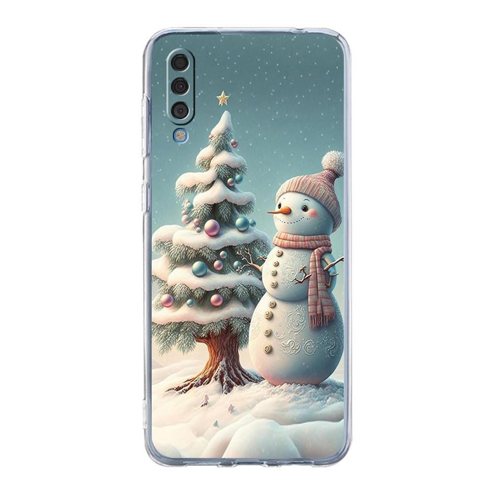 Рождественский чехол с принтом для Samsung A14 5G A12 A22 A32 A34 A42 A52 A54 A50 A70 A40 A20E A10S A20S A02S A04S