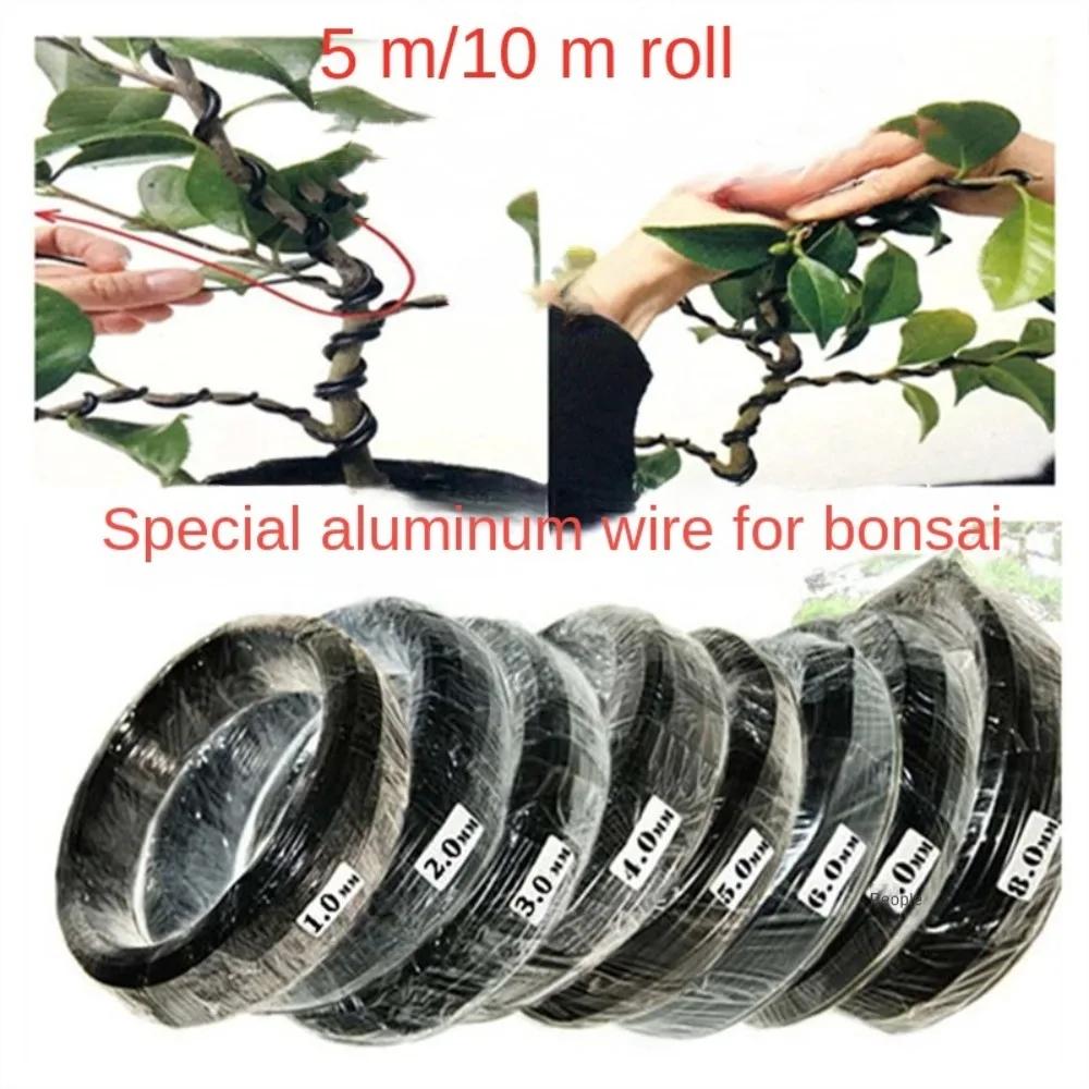Aluminum Bonsai Wire Garden Bonsai Shape 1//2//3//4//5/6/7mm Bonsai Training Wire 5/10M Plant Support Plant Shaping Tool