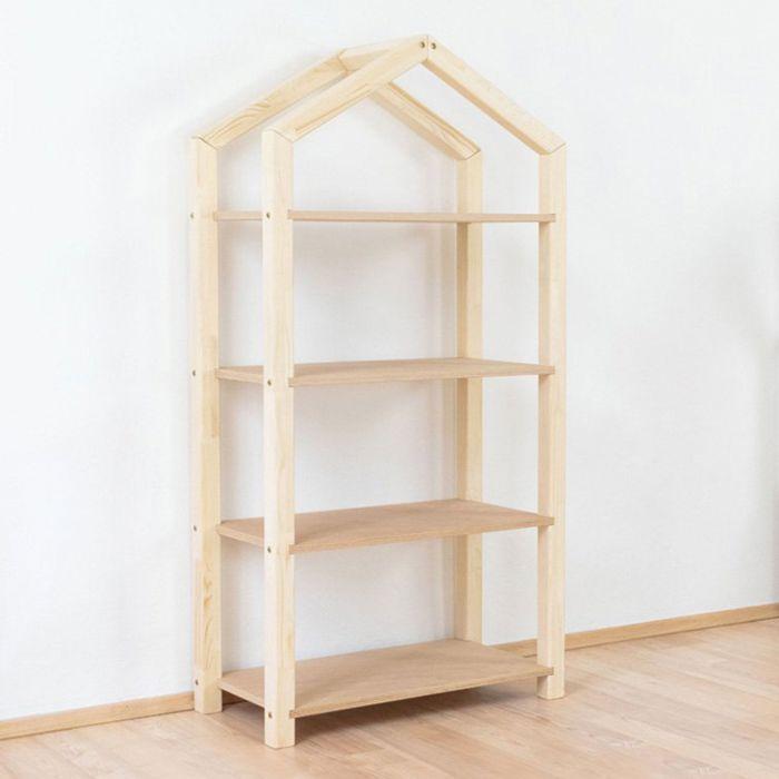 Etagère cabane TALLY bois gris