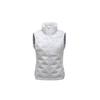 Urban Outdoor Series Solid Color Warm Comfortable Skin-Friendly Windproof Vest Women Vests Light-Gray 14322103-0045