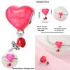 Copper Heart Color Changing Rose Pink Charms Beads Original Bracelet Diy Fine Jewelry Gifts For Women
