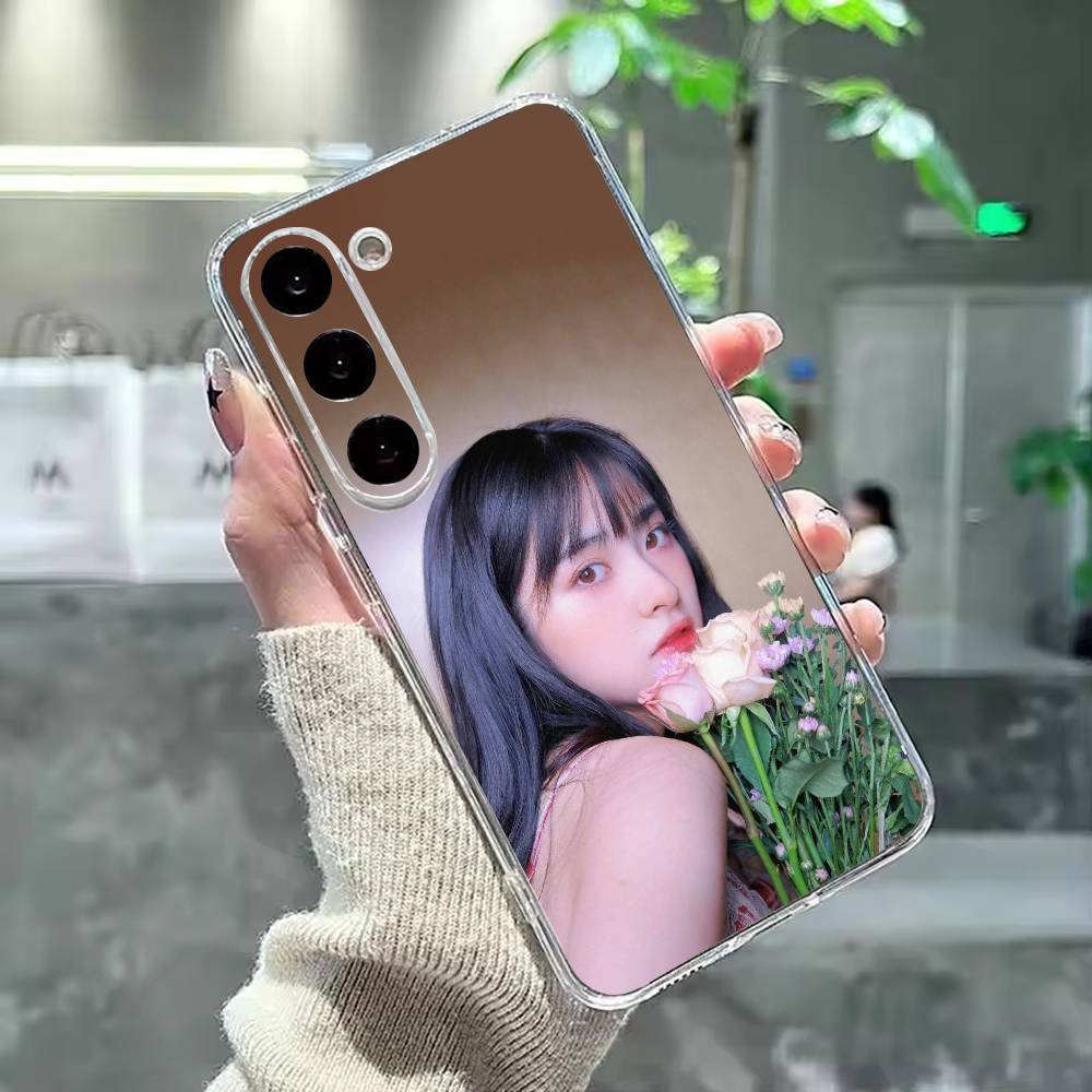 Chinese actress S-Shen Y-Yue Phone Case For Samsung Galaxy A91,80,73,72 ,71,53,52,32 ,31,22,21s,20,Transparent Case