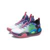 Баскетбольные кроссовки Li Ning All City 9 V1.5 для молодежи, детские баскетбольные кроссовки фиолетово-зеленого цвета YKBR044-5