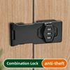 3-Digit Rotary Hasp Locks Keyless Combination Password Lock No Punching Password Door Lock  Mailbox