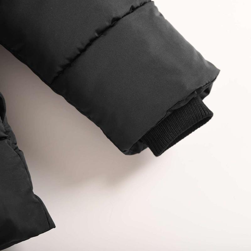 Winter Boys Padded Children's Children Hooded Velvet Thick Warm