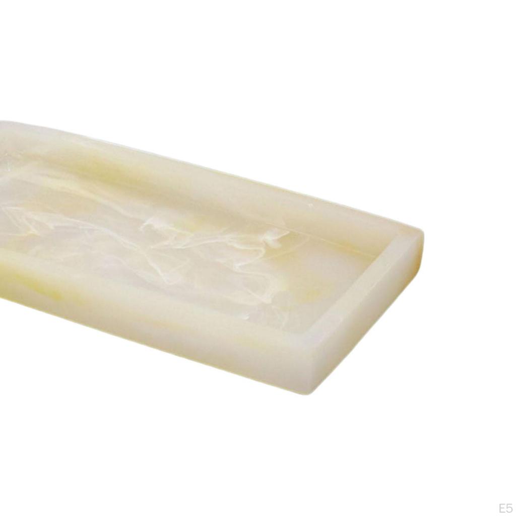 Мраморный Декоративный Поднос для Туалетного Столика Напитки Блюдо для Торта Тарелка для Чайной Свечи Мыло Туалетные Принадлежности Макияж Декор Туалетного Столика