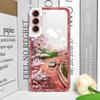 Чехлы для телефона с пейзажами из японского аниме для Samsung Galaxy S22 S23 S24 S25 Ultra S21 Plus FE Прозрачные Мягкие Чехлы Fundas
