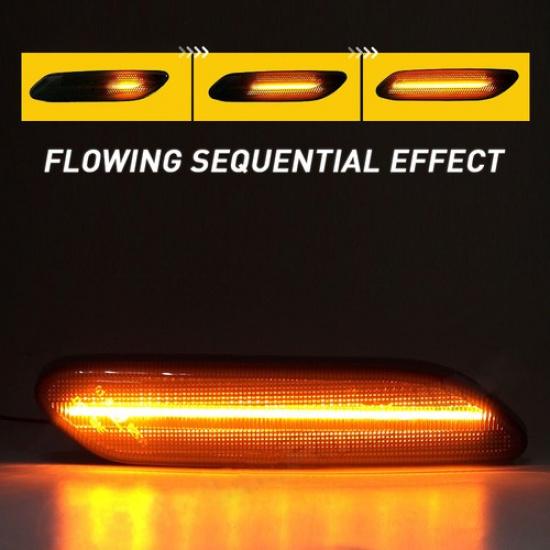 For Cooper Mini Countryman R60 R61 Replacement LED Side Marker Turn Signal Light