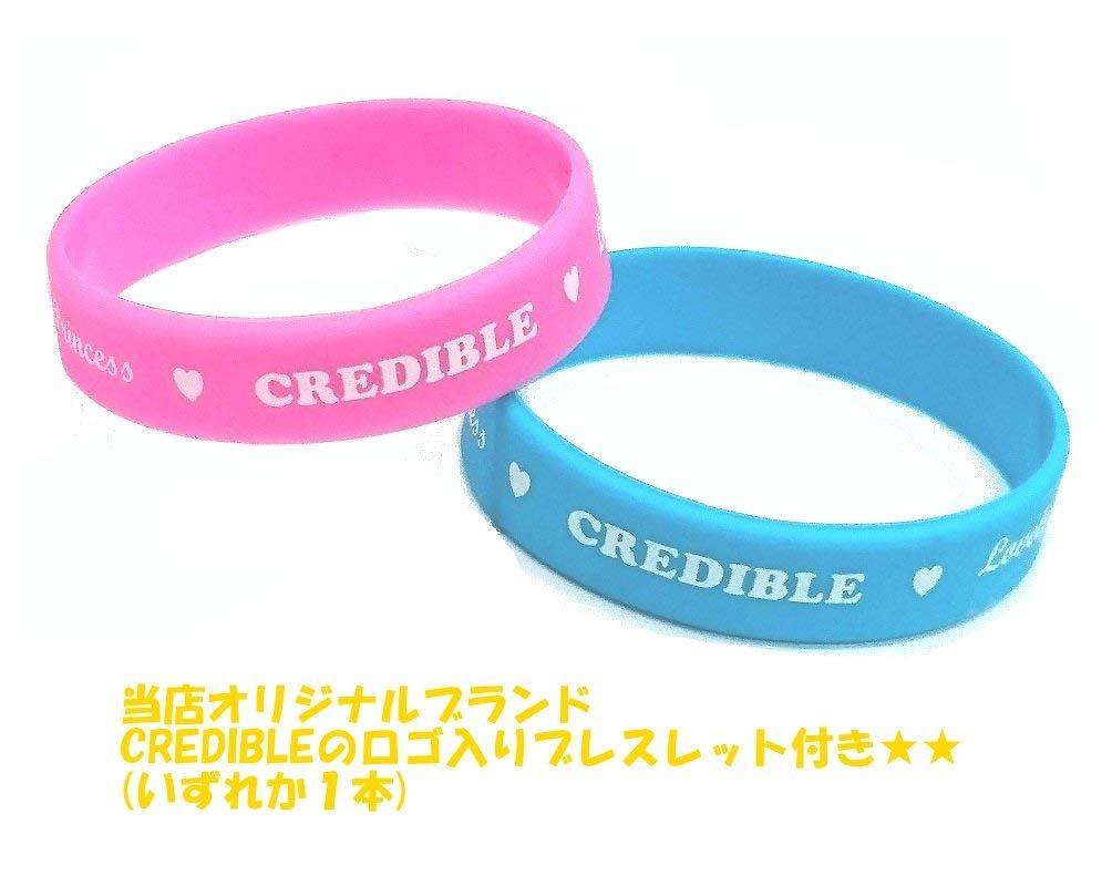 Princess Dress for Kids Cosplay Costume Luxury Set Snow Blue Heart Magic Braided Original 120cm NT302A [CREDIBLE] 6-piece - (Princess Dress, Tiara,