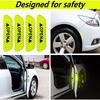 Reflective Car Accessories Door Sticker Safety Tape Inside Auto For Jeep Grand Cherokee Accessories Bmw F40 Astra H Volkswagen