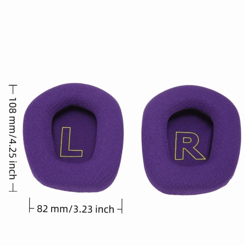 2PCS Comfortable Earpads Cushions for Logitech G733 Headphones Sound Quality Enhancement