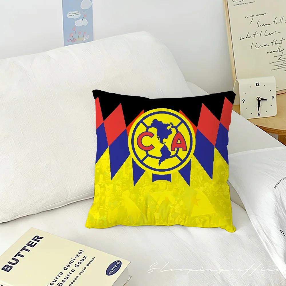 Federa per cuscino Football Club America Federe per cuscini morbidi per decorazioni per la casa e protezionil,