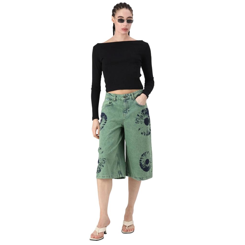 The Ragged Priest Womens/Ladies Oracle Release Denim Shorts