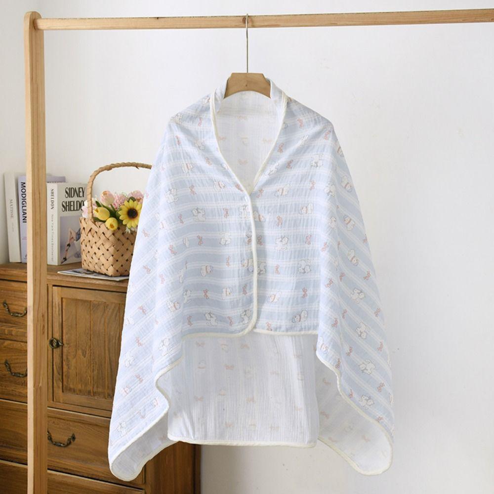 Дышащий Хлопок Накидка для Мамы Одеяло с Цветочным Принтом Мультяшная Шаль для Мамы Аксессуары для Кормления грудью