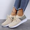 Women's Shoes Soft Soles Mesh Surface Leisure Sports Women's Shoes Soft Soles Breathable and Comfortable Flying Woven Women's Shoes