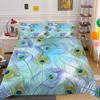High Definition Digital Printed Bedding Set with Colorful Geometric Patterns, Quilt Covers, Pillowcases, Ultra-fine Fiber Fabric, Soft Home Decoration