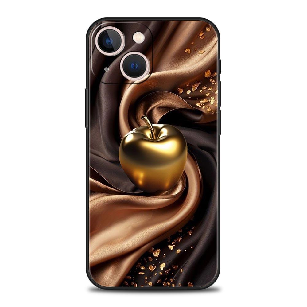 Счастливый Черный Чехол для Телефона Apple для iPhone 17 16 15 14 13 12 Pro Max 11 Pro Max 17 AIR Plus Ударопрочный Мягкий ТПУ Чехол Fundas
