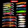20PC Lure Set Approximately 270G Fake Bait Biomimetic Bait Fish Bait Free Mix Set DWST058
