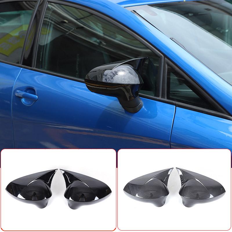 Для Seat Leon MK2 2008-2012 ABS углепластик Накладки на боковые зеркала заднего вида Автомобильные аксессуары