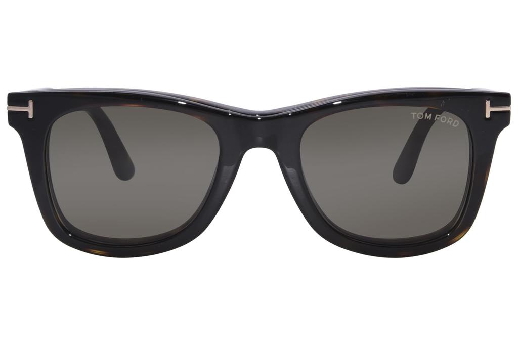 Tom Ford Солнцезащитные очки 50 мм с линзами, фильтрующими синий свет, для мужчин и женщин, сделано в Италии, темные TF5970-B клипсы, (052 Гавана)