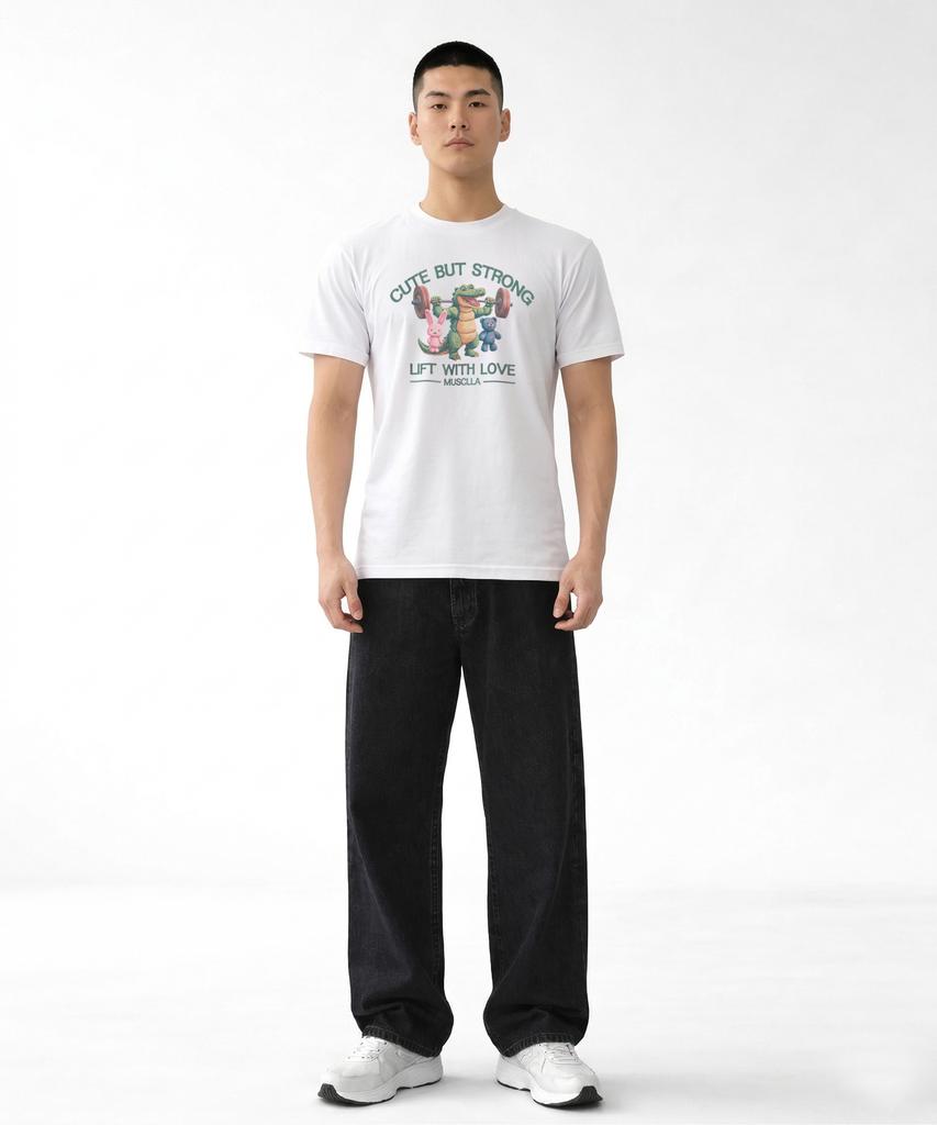 DRIFTOUT Cute But Strong Crocodile Functional Short Sleeve T-Shirt (5 Colors) (Type A)