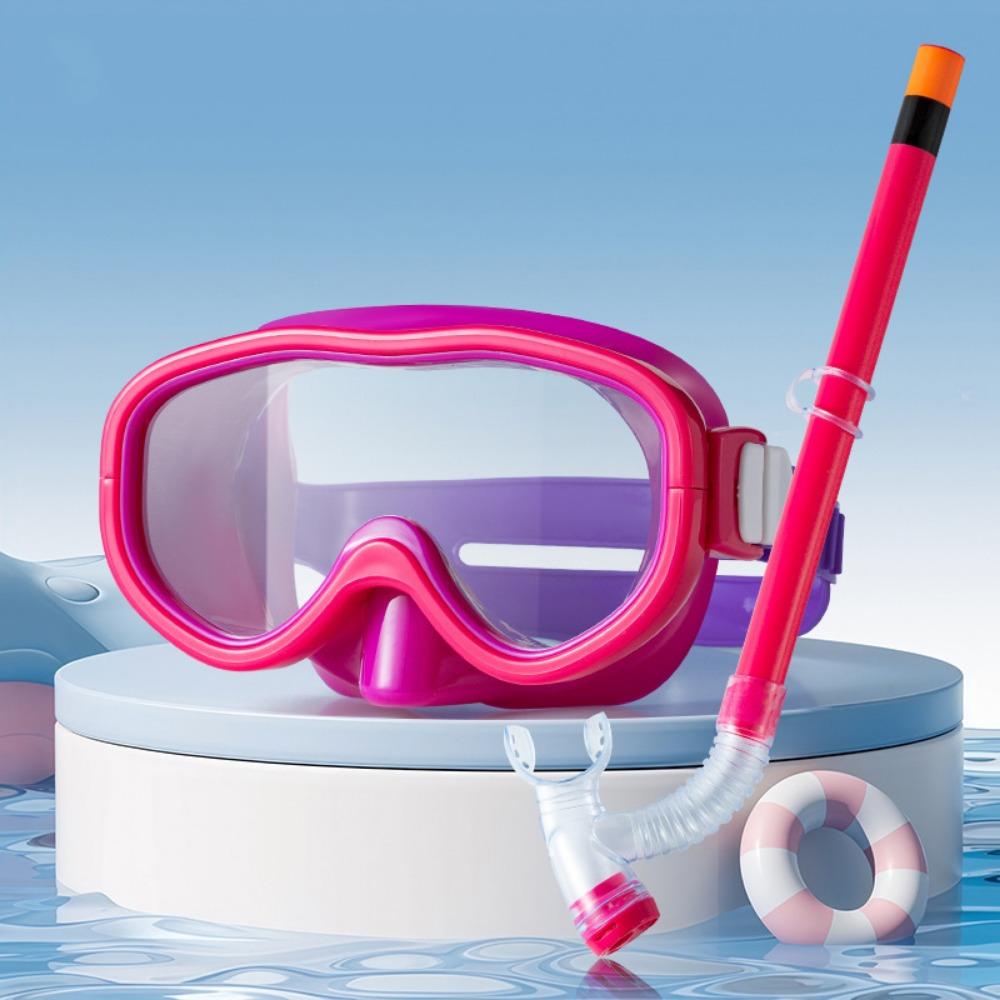 Waterproof Kid Snorkel Set Eyewear Children Surfing Glasses Kids Snorkeling Goggles  Beach