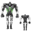 8 шт. аниме Real Steel Adam Raider светодиодный робот фигурка модель детская игрушка подарок
