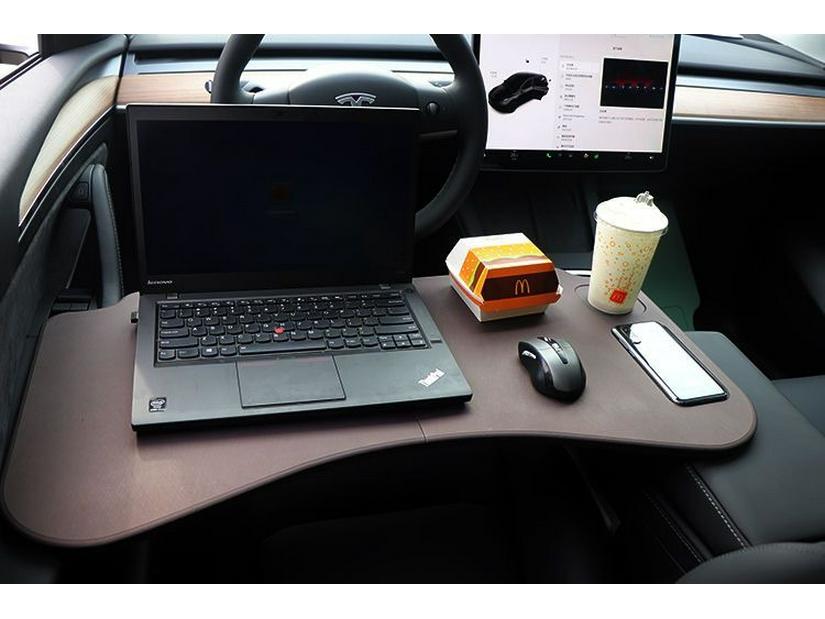 Folding Car Tray Table for Changan Deep Blue SL03 Model 3/Y - Portable Office and Computer Desk