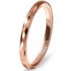 [lapisia] Can be engraved Allergy friendly tungsten ring ring men's pairing wedding ring Multifaceted cut (2mm pink gold (no engraving), No. 26)