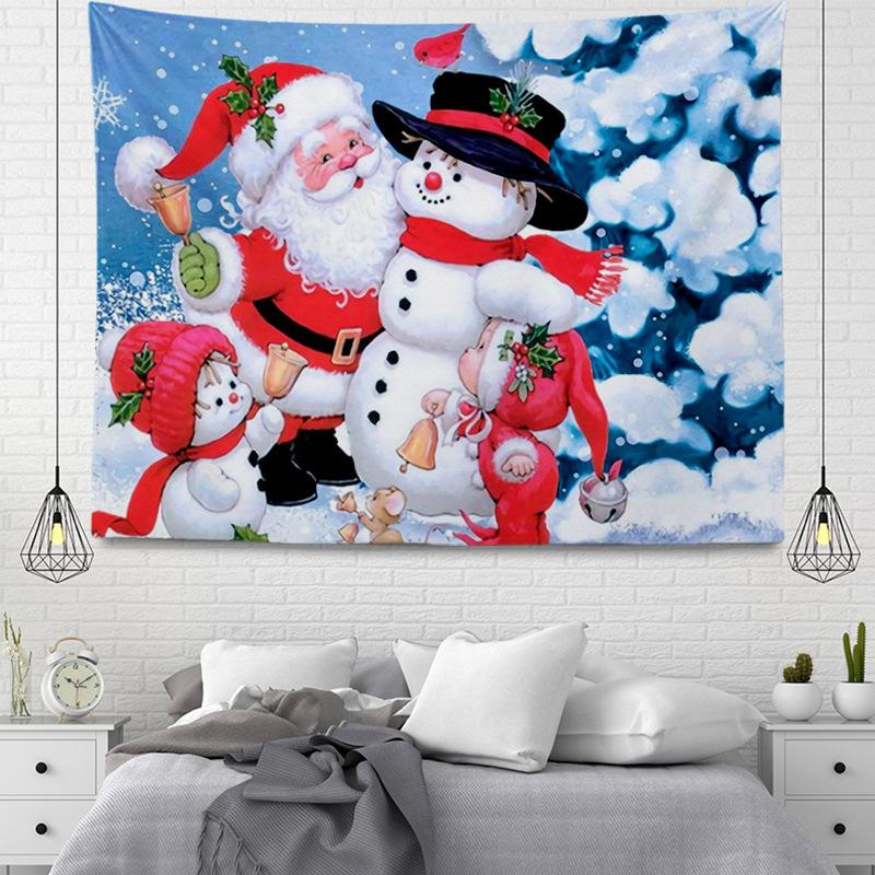 Рождественская серия Подвесной тканевый гобелен