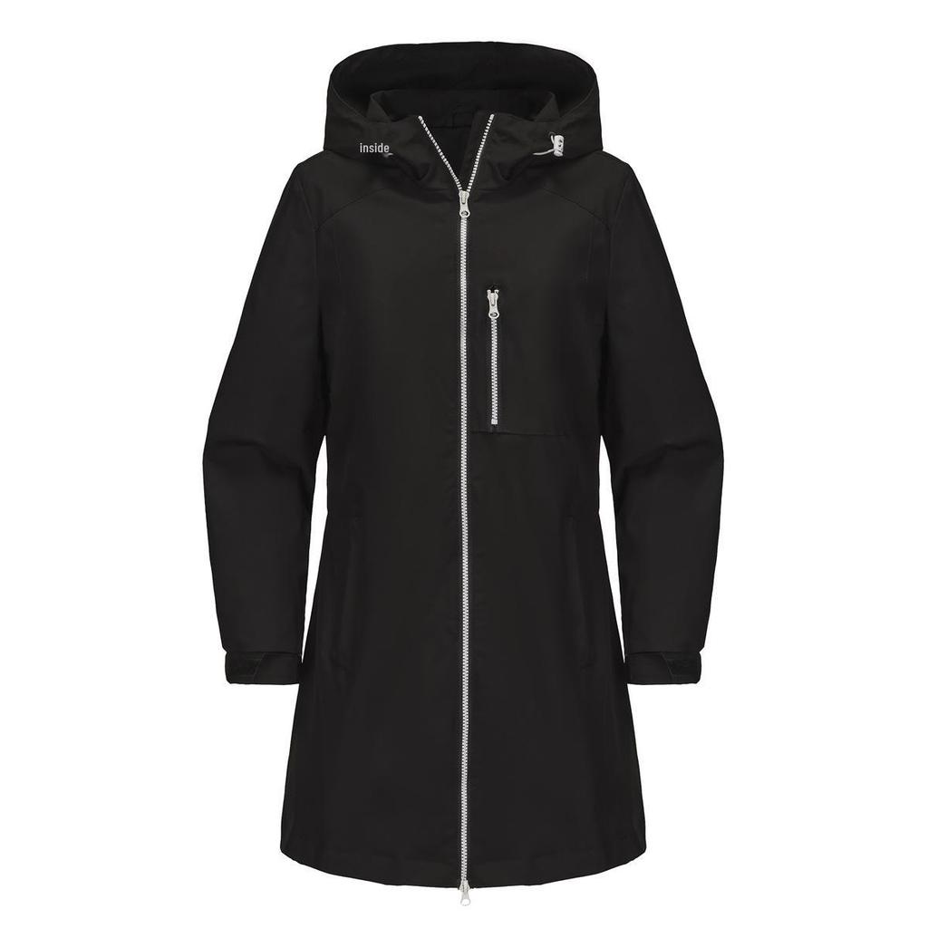 Женская водоотталкивающая ветровка: С капюшоном, Длинный рукав, Свободный крой, Идеально подходит для весенних и осенних видов спорта на открытом воздухе.