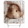 Musife Custom High Quality guinea pig Shower Curtain Waterproof Bathroom Polyester Fabric Bathroom Curtain