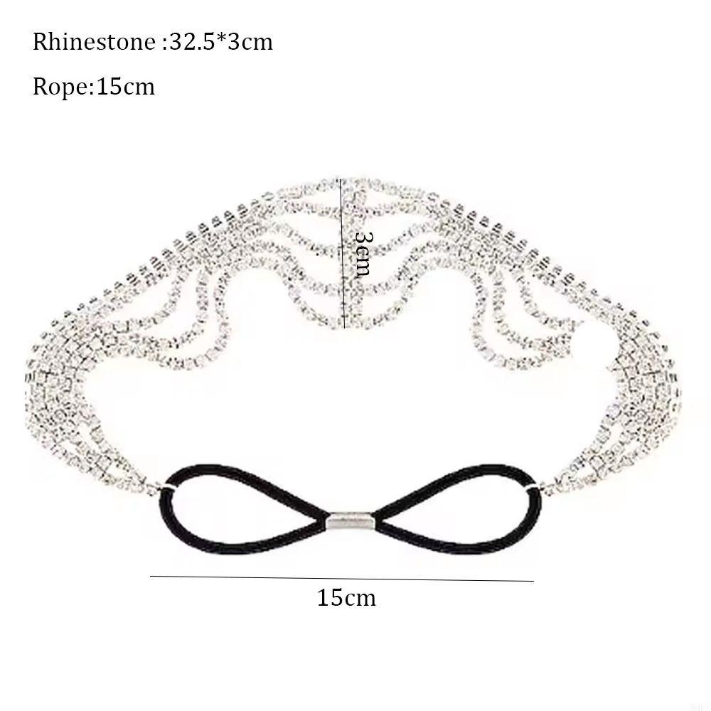 Fashion Crystal Headbands Bling Princess Headpieces Elegant Hairstyle Gifts