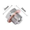 Magnetic Oil Drain Plug M20x1.5 Accessories Oil Pan Drain Plug Replace Parts