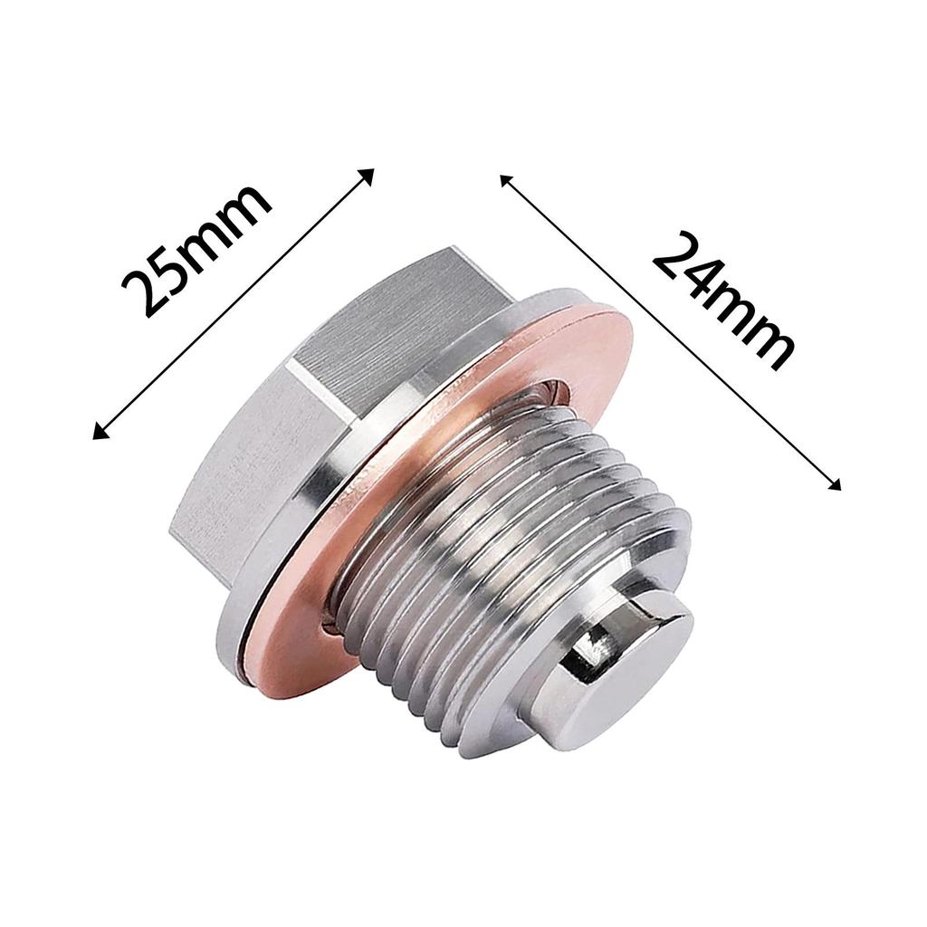 Magnetic Oil Drain Plug M20x1.5 Accessories Oil Pan Drain Plug Replace Parts