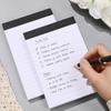 5 psc Blank A7 Note Pads 30 Sheets Writing Slabs Portable Horizontal Memo Pad  Office