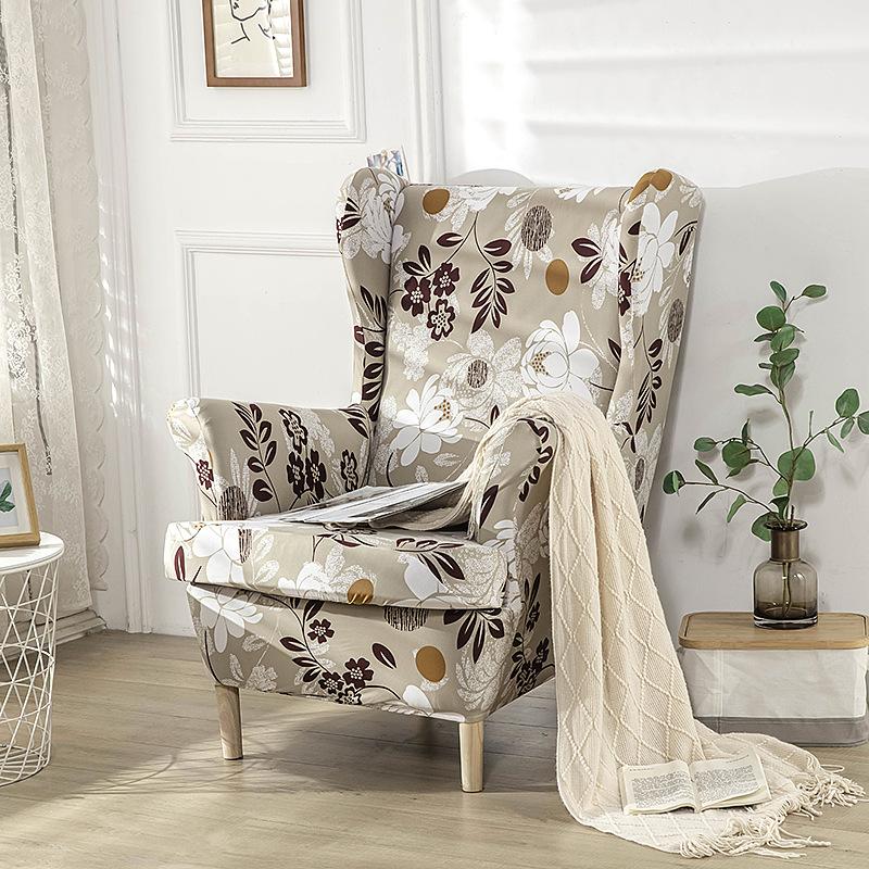 Эластичный цельный чехол на табурет с тигром Американский Scamon Подушка для сиденья Чехол для стула Чехол для дивана Все включено Чехол для кресла с одним крылом