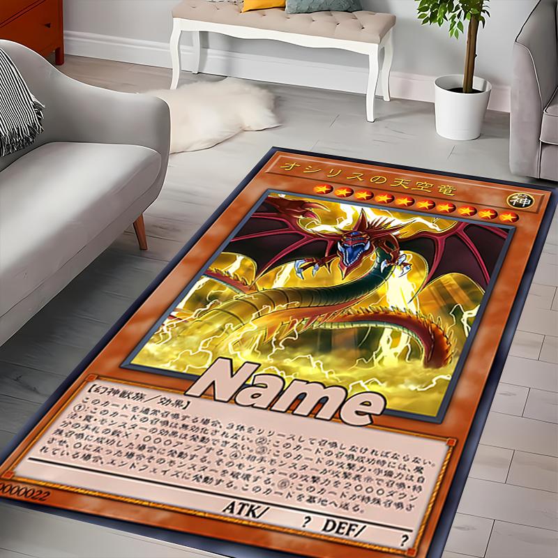 Custom personalization Yu-Gi-Oh! Duel Monsters Area Rug - Perfect For Kitchen, Bathroom,Laundry Room Decor Large Size Available,Gift All Seasons