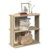 VidaXL 3-Tier Bookcase Sonoma Oak 60x30x60 Cm, Shelf, Book Shelf, Storage Shelf, Cabinet 860249