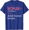 2026 Woman Noun Adult Human Female Vintage Style Tshirt Y2k Personality Women Definition Saying Tee Streetwear Clothes Novelty
