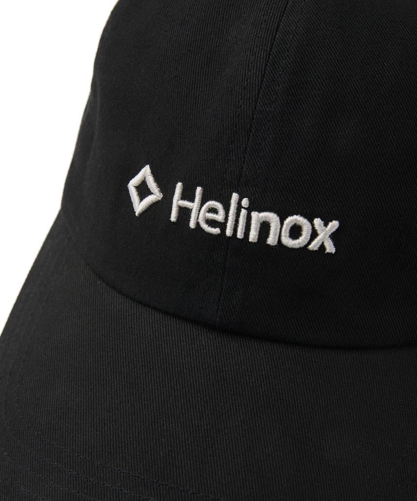 Кепка-бейсболка Hellinogseuweeo из хлопкового твила, 6-панельная, с логотипом_Черная