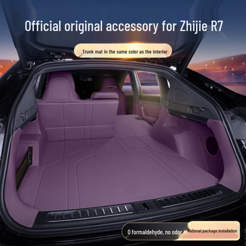 Коврик в багажник Zhijie R7 2026 - Аксессуар для полной модификации интерьера