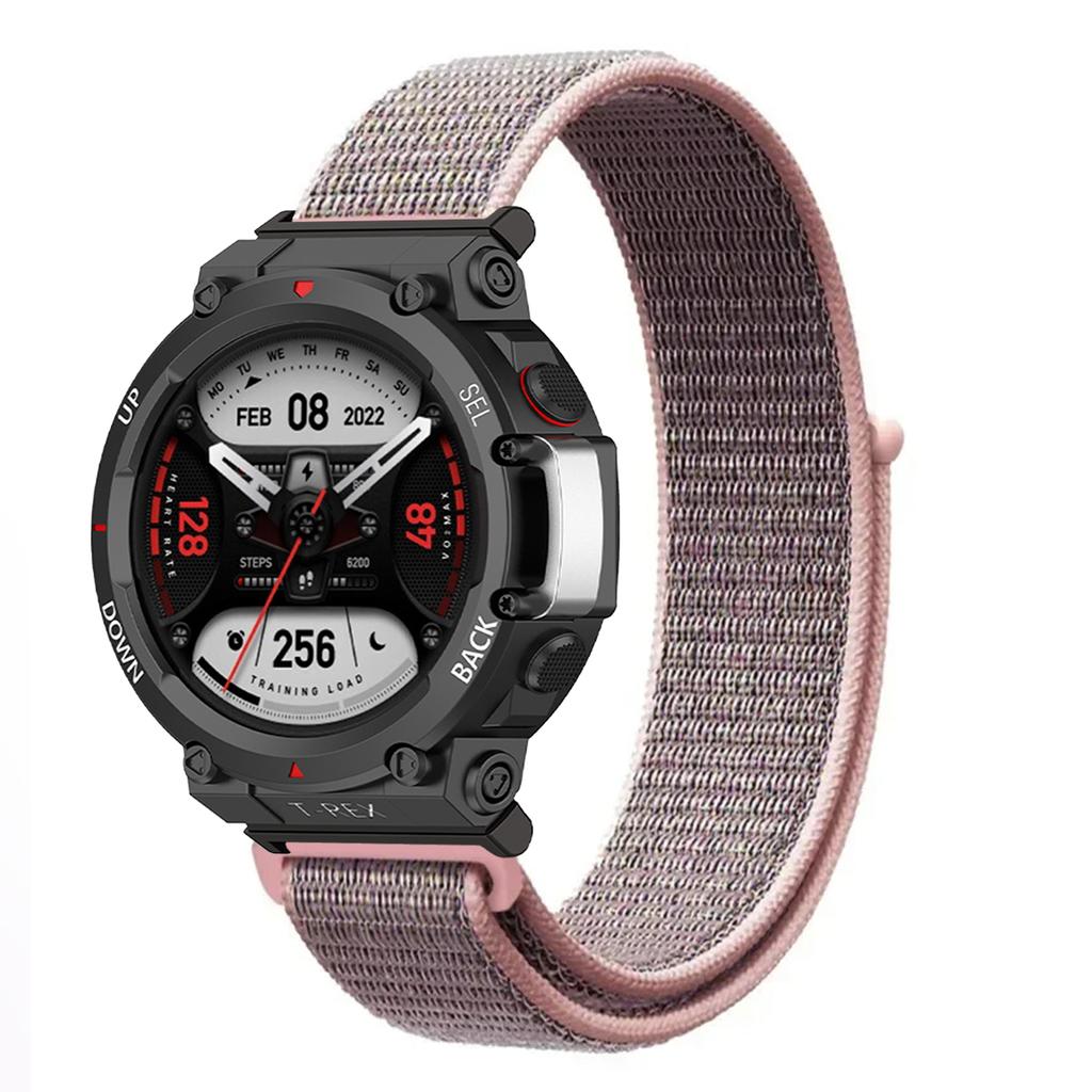 Нейлоновый ремешок-петля для умных часов Huami Amazfit T-REX 3/2, женский/мужской браслет для Amazfit T-Rex/T-Rex Pro, ремешок на запястье Correa