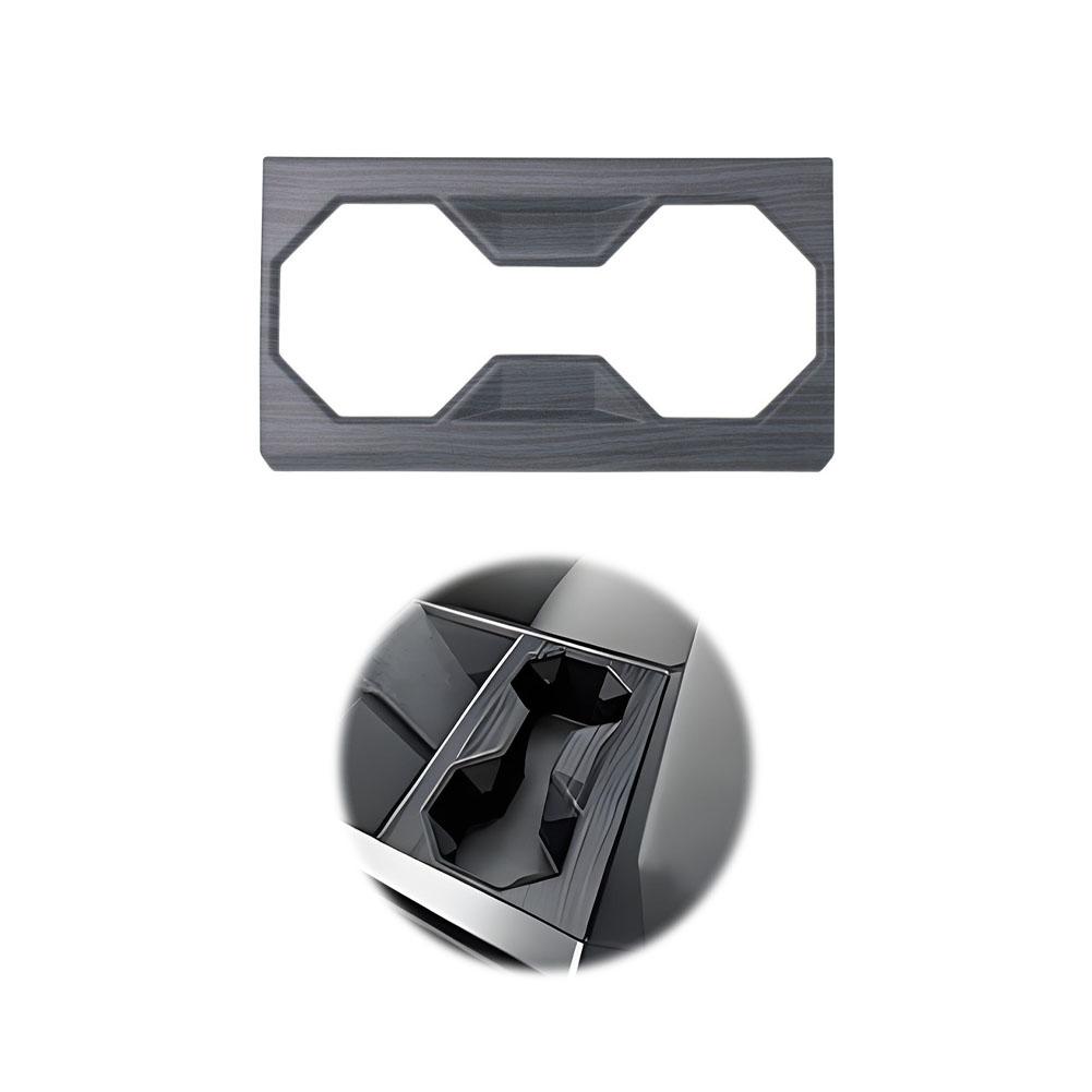 Для Tesla Cybertruck 2024 центральная консоль держатель стакана отделка панель декоративная крышка для Tesla Cybertruck автомобильные аксессуары M5J3